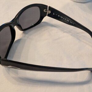 SMITH Wrap Sunglasses Black Grey Lenses